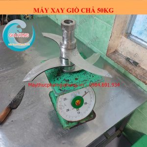 Máy Làm Giò Chả Xúc Xích Công Nghiệp 50Kg