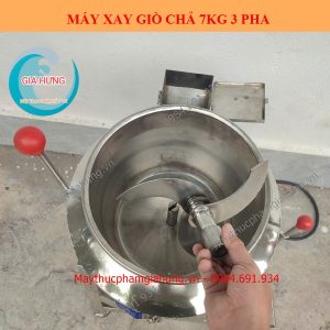 Máy xay giò chả lụa 7kg điện 380v