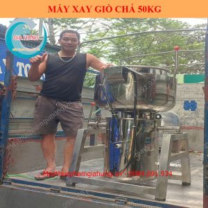 Máy Xay Thịt Làm Giò Công Nghiệp 50Kg