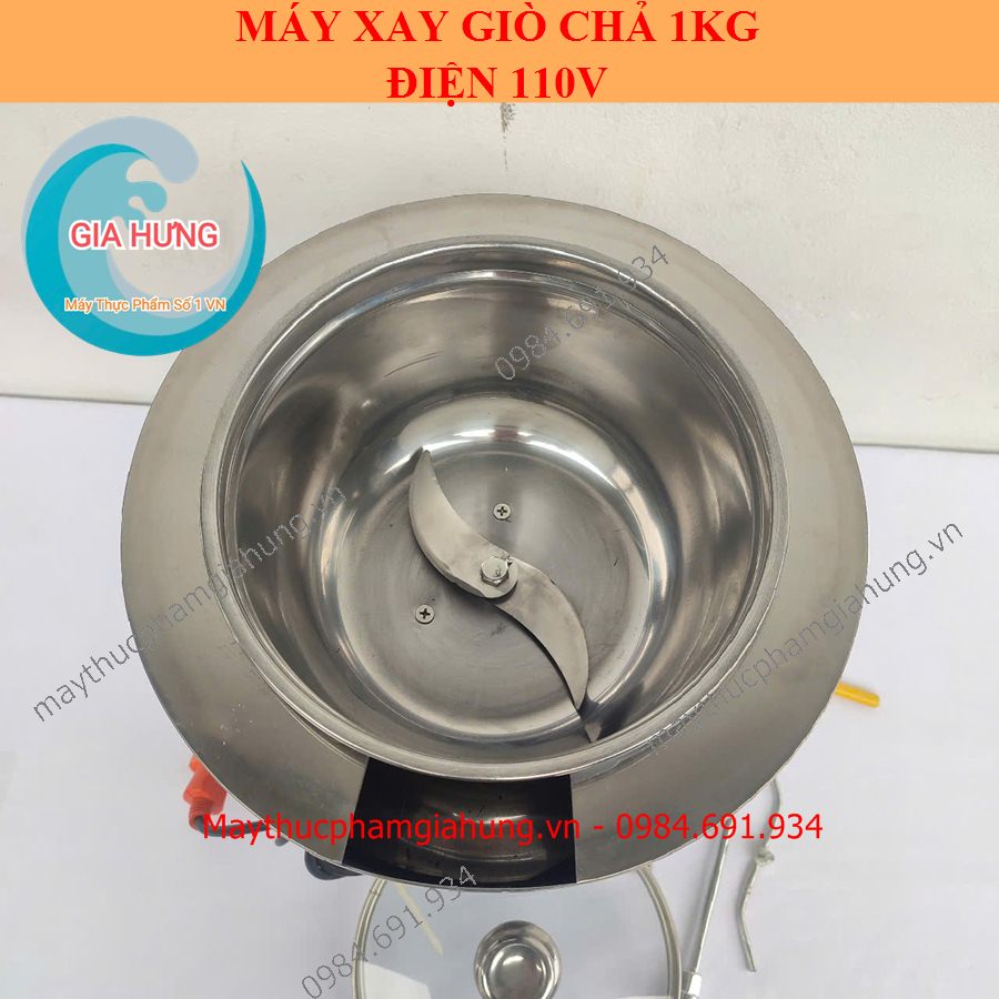 Máy làm giò chả lụa 1kg điện 110v