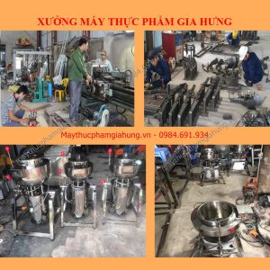 Xưởng sản xuất máy thực phẩm Gia Hưng