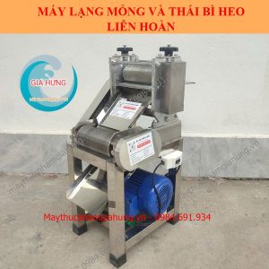 Máy lạng thái bì heo liên hoàn
