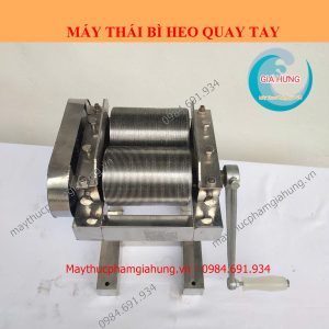 Máy thái da lợn thủ công