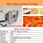 Máy Thái Lát Khoai Tây