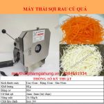 Máy Thái Sợi Đu Đủ