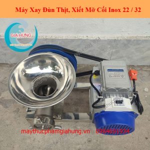 Máy xay thịt cối Inox 22