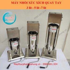 Máy Nhồi Xúc Xích Quay Tay