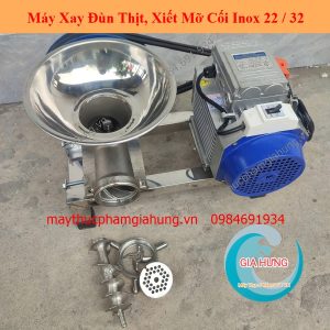 Máy xay thịt cối Inox 22