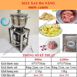 Thong So May Xay Rieng Sa Ot 1100w