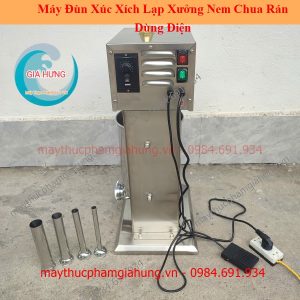 Máy Đùn Xúc Xích Lạp Xưởng Nem Chua Rán Dùng Điện